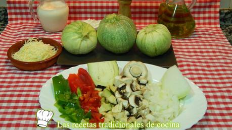 Receta de calabacines rellenos