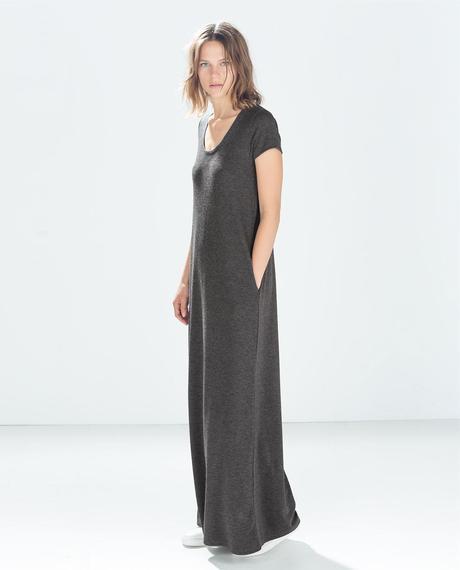 Tendencias en moda para la temporada Otoño-Invierno 2014-2015 VESTIDO LARGO RIBETE