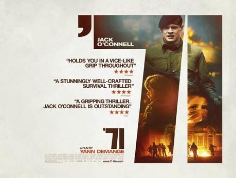 NUEVO CARTEL DE '71 PROTAGONIZADA POR JACK O’CONNELL