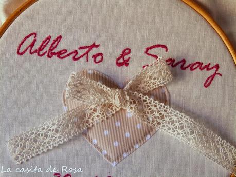 Para la boda de Saray.