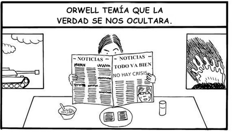 LAS DISTOPÍAS SEGÚN ORWELL Y HUXLEY