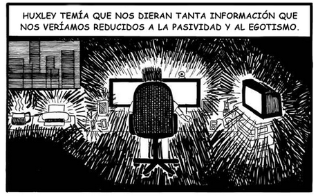 LAS DISTOPÍAS SEGÚN ORWELL Y HUXLEY