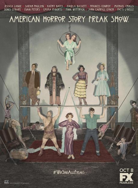 Primer Póster De The American Horror Story: Freakshow