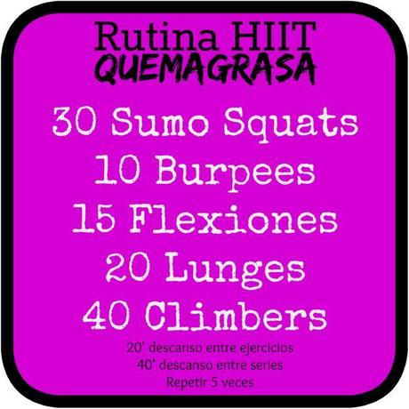 LRG Magazine - Proyecto Fit 2014 - Rutina HIIT Quemagrasa