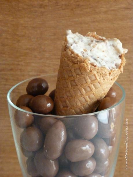 Helado de Mascarpone con Conguitos