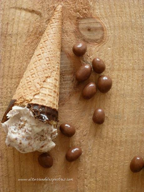 Helado de Mascarpone con Conguitos