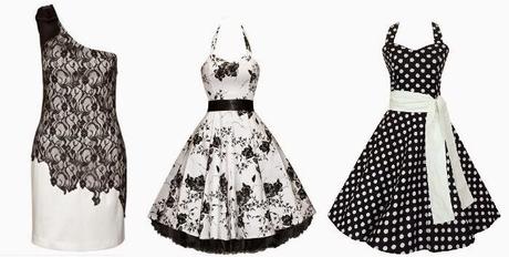 ROPA VINTAGE BLANCO Y NEGRO