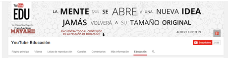 Youtube lanza un canal educativo en español