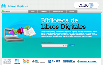 Catálogo de bibliotecas digitales (2° parte)
