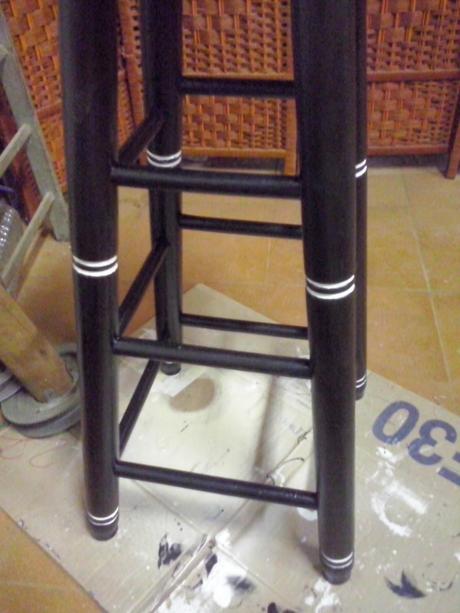 ♥ ♥ ♥ TABURETE BARRA, ANTES Y DESPUÉS