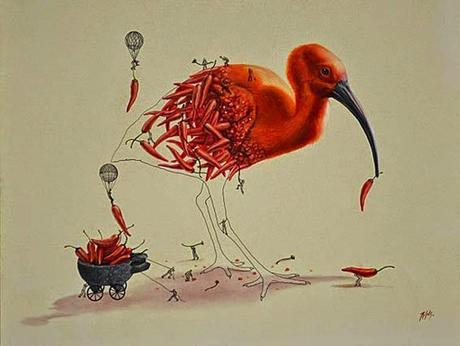 Ricardo Solís, un constructor que crea animales a través de la ilustración