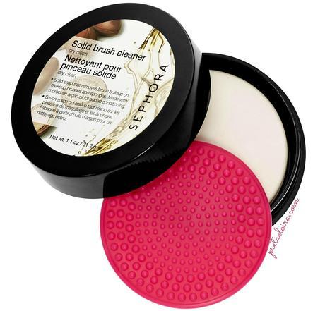 nuevo Solid Brush Cleaner y Kiss Me Balm de Sephora