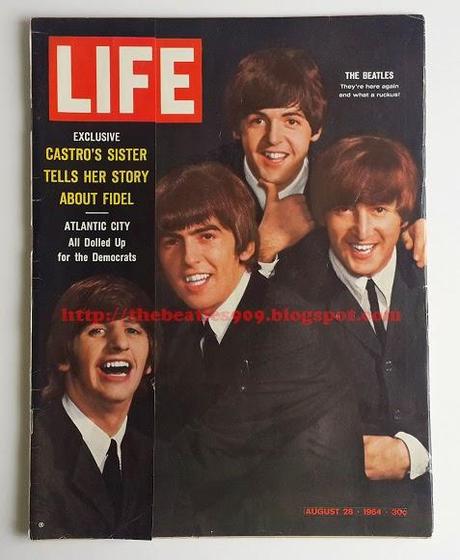 50 años: 28 de agosto de 1964 - The Beatles son portada de la revista 