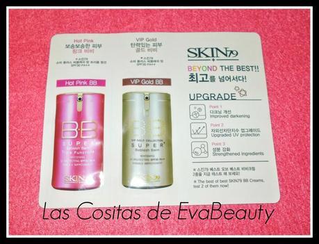 Muestras BB Creams de Skin79 Muestras BB Creams de Skin79