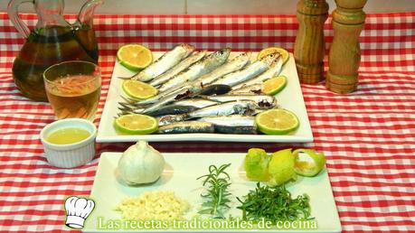 Receta fácil de sardinas al horno con ajo y romero
