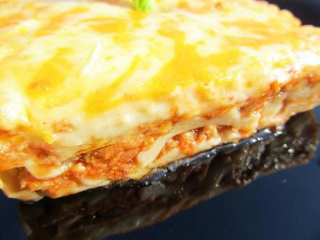 Canelones o lasaña de carne y paté