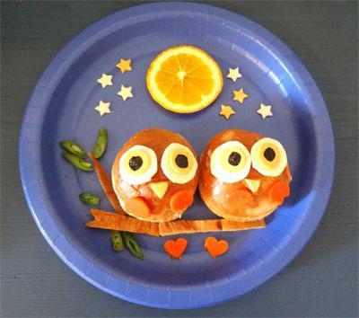 Platos infantiles con mucho arte