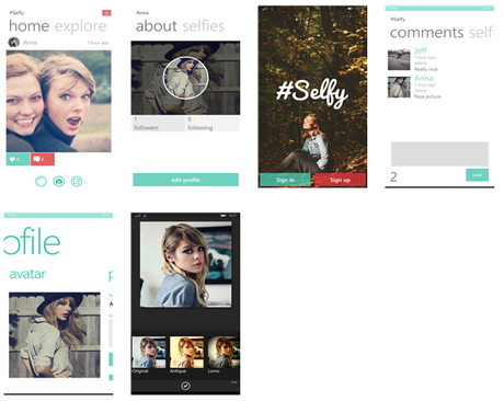 Selfy Windows Phone