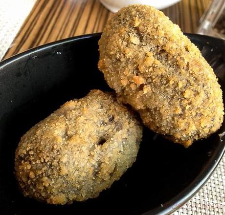 Croquetas de bolets en Centonze