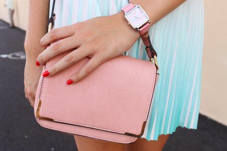 Outfit: Pink watch