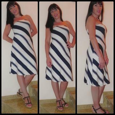 Duos de verano: Azul marino y blanco (look y outfit)