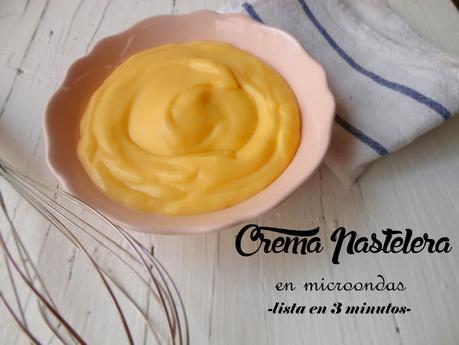 Crema Pastelera en 3 Minutos (Receta para Microondas)