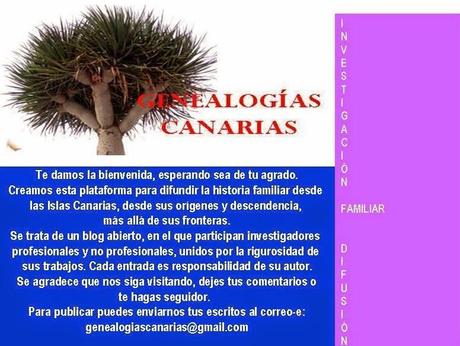 Blogs de Genealogía y el constante trabajo y colaboración hacia el público: Un pequeño Homenaje en el Día Internacional del Blog.