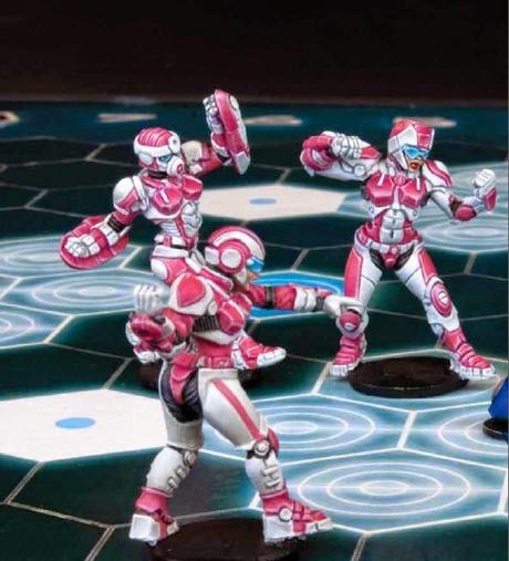 Equipos mixtos en Dreadball