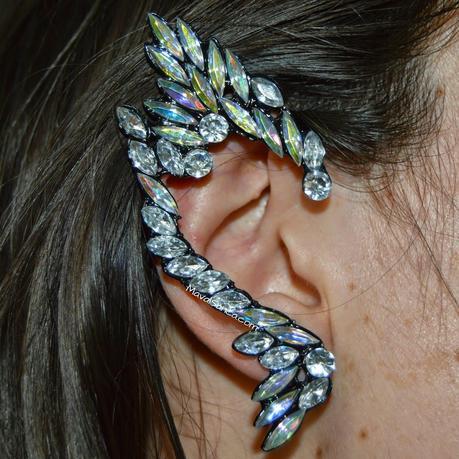 Pendiente de Élfico Futurista / Elvish Futuristic Earring