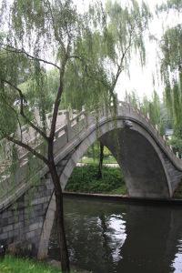 Puente parque de bambu