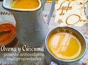 "Leche Oro" Avena Cúrcuma-potente antioxidante multipropiedades