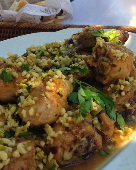 POLLO AL LIMÓN CON ACEITUNAS