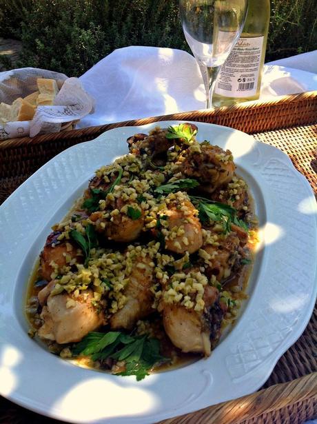 POLLO AL LIMÓN CON ACEITUNAS