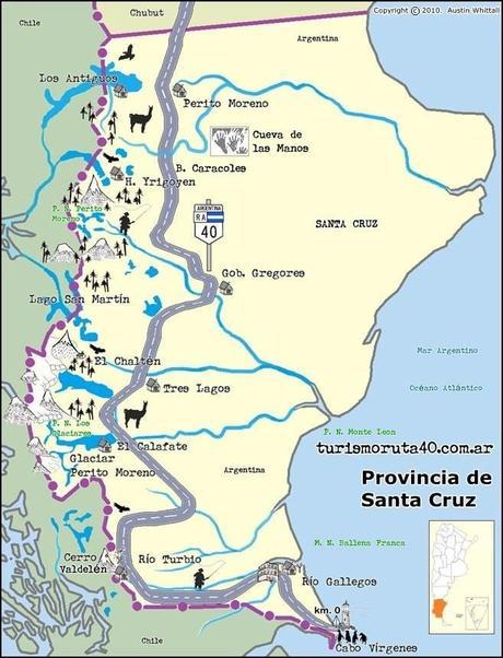 La ruta 40 explicada tramo a tramo: tramo sur.