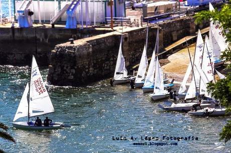 Entrenamientos Mundial de Vela Santander 2014