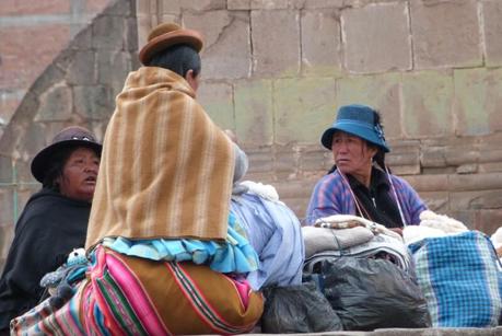 Trabajo de mujeres en Puno