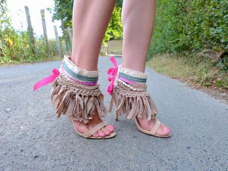 Decora sandalias de Lorena Isusi Cubre sandalias by Lorena Isusi