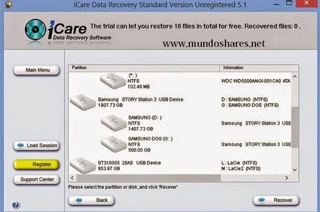 Como recuperar archivos borrados de una USB