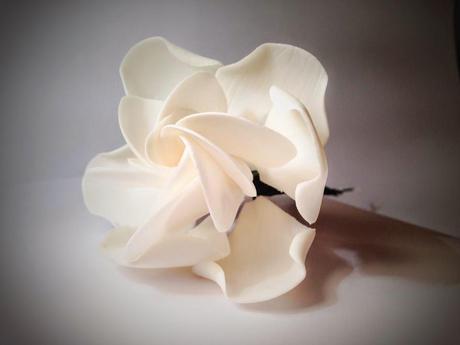 Tutorial de gardenia en pasta de goma