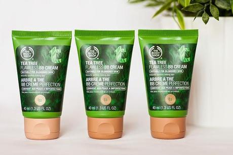 BB Cream árbol de té de The Body Shop