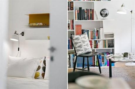 49 m² diáfanos ganar espacio interiores nórdicos estilo nórdico escandinavo distribución diáfana decoración pisos pequeños decoración muebles ikea decoración mini pisos diáfanos decoración comedores salones cocinas con isla cocinas blancas modernas blog decoracion interiores