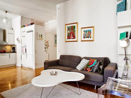 Inspiración Deco: Un piso práctico, funcional y lleno de color