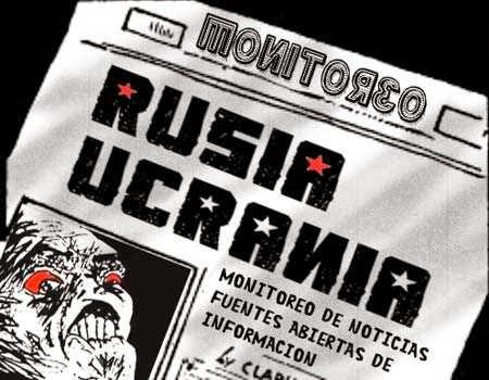 Front page versión cómic conflicto Ucrania-Rusia