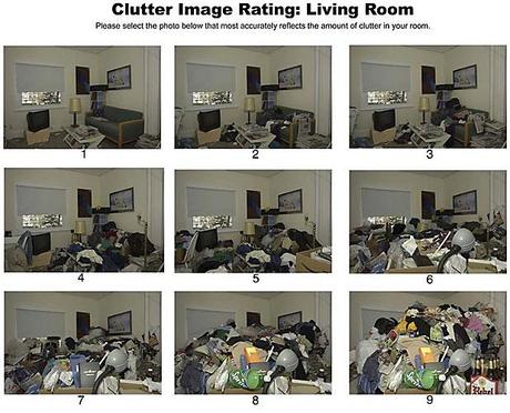 Clutter Image rating : living room