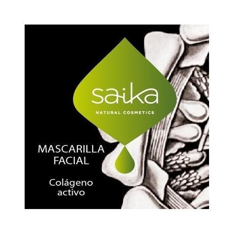 Mascarilla con Ácido Hialurónico y Colágeno Marino de Saika Natural Cosmetics.
