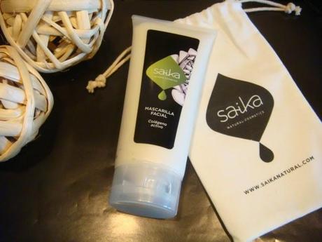 Mascarilla con Ácido Hialurónico y Colágeno Marino de Saika Natural