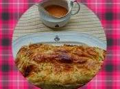 Pastel pescadilla puerros gambas