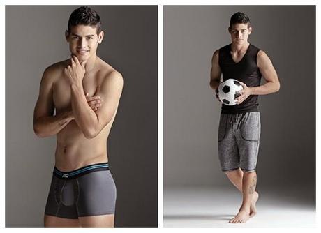 James Rodríguez, futbolista colombiano, Real Madrid, deportistas modelos, futbolista modelos, modelo colombiano, Bronzini, ropa interior, colección íntima masculina, ropa interior hombres, JR10, campaña