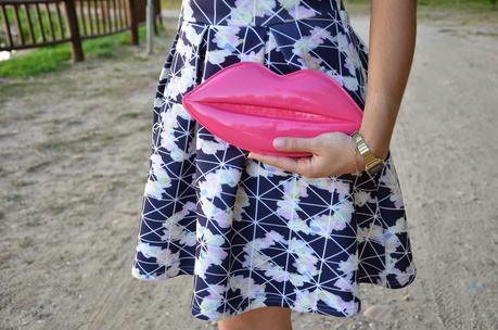 Navy blue and Pink!!!