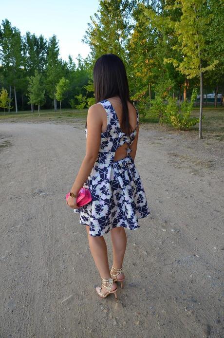 Navy blue and Pink!!!